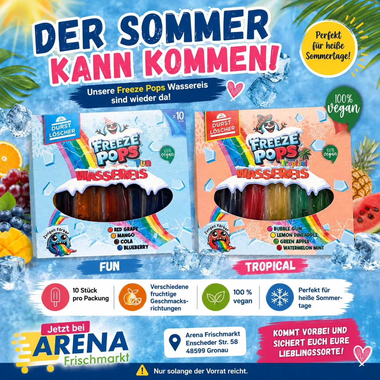 Social-Media-Design — Freeze Pops